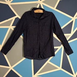 Marc Anthony Navy Button Down